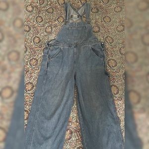 Retro SPEED Control Label Women’s Medium Denim Overalls